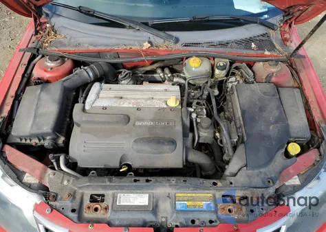 2010 Saab 9-3 Aero from USA, damaged, VIN YS3FC7CY6A1618312